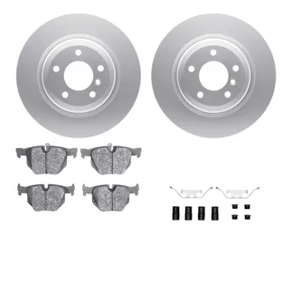 R1 Concepts WDUH1-31205 Carbon Series Brake Rotors W/ 5000 Oep Brake Pads & Hdw